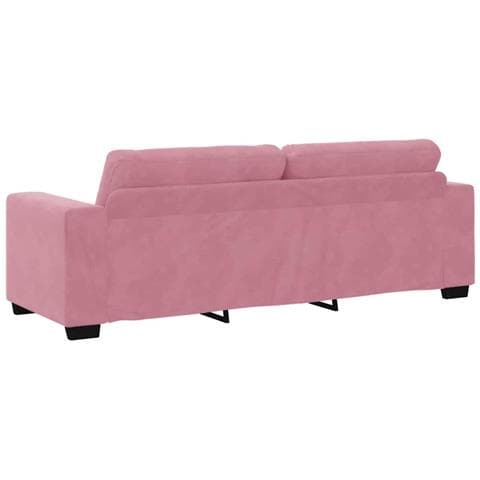 Set di divani 3 pz Rosa Velluto - Foto 9