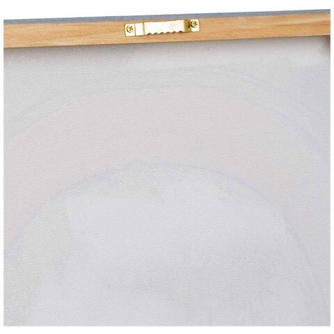 Quadro Dipinto A Mano Con Rilievo Grigio 50x100x3h Cm - Foto 8