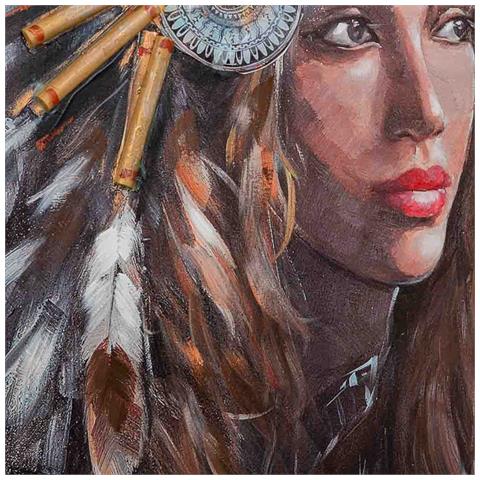 Quadro Dipinto A Mano Con Rilievo Grigio 80x120x3h - Foto 8