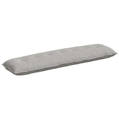 Cuscino per Schiena Grigio chiaro 200 x 50 cm - Foto 1