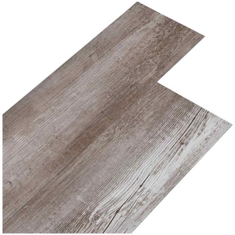 Tavole per Pavimenti 36 pcs Marrone 5,02 m² PVC - Foto 1