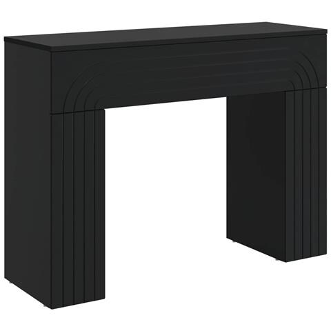 Tavolino da salotto Nero 102 x 35 x 75 cm Legno ingegnerizzato - Foto 1