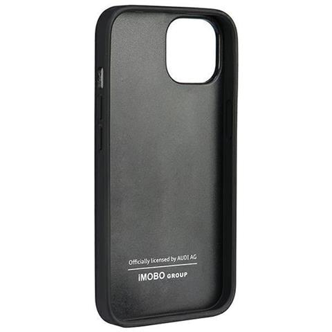 Custodia In Pelle Naturale Audi Per Iphone 12 / Iphone 12 Pro - Colore Nero - Foto 1