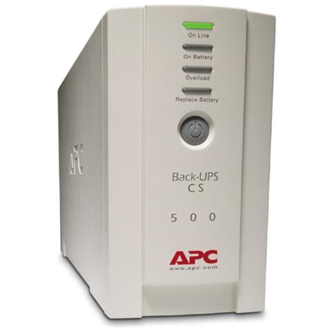 Gruppo di continuità Back-UPS CS - 300 W / 500 VA 4 Prese IEC / RS-232 / USB / RJ-45 - Foto 2