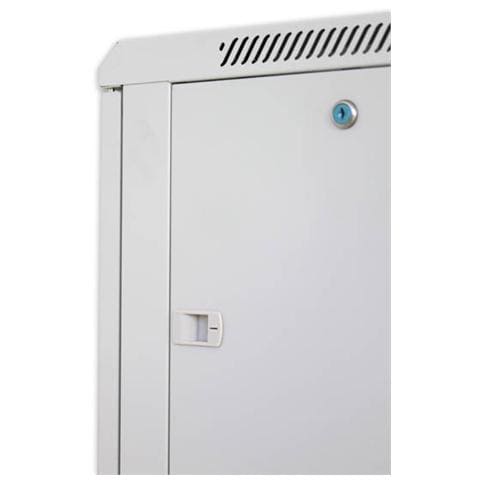 I-CASE EW-2020GL - Armadio Rack 19'' a muro 20 unità sezione unica prof. 450mm Grigio - Foto 15