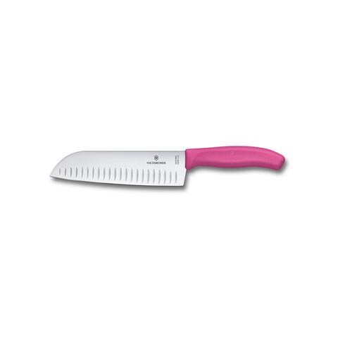 Victorinox V-6.85 26.17l5b Coltello Swiss Classic Santoku, 17 Cm, Rosa Rosa - Foto 1