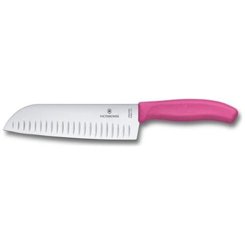Victorinox V-6.85 26.17l5b Coltello Swiss Classic Santoku, 17 Cm, Rosa Rosa - Foto 2