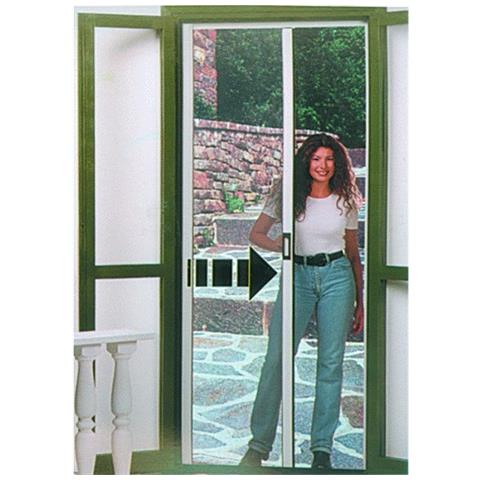 Zanzariera In Kit Marrone Ral 8017 Cm 160 X 250 A Rullo Orizzontale Riducibili - Foto 4