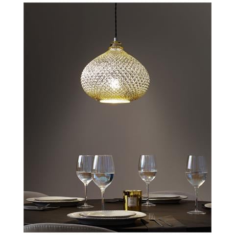 Lampadario Madon Vetro Oro - Foto 26