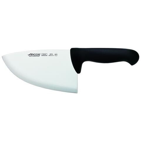 Serie 2900 - Coltello mannaia da cucina - Lama Acciaio Inossidabile Nitrum 180 Mm - Manico Polipropilene Colore Nero - Foto 1