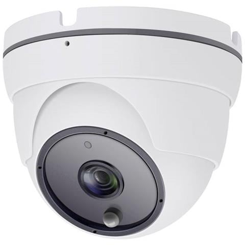 In-8003 Full Hd White Lan Ip Videocamera Di Sorveglianza 1920 X 1080 Pixel - Foto 1