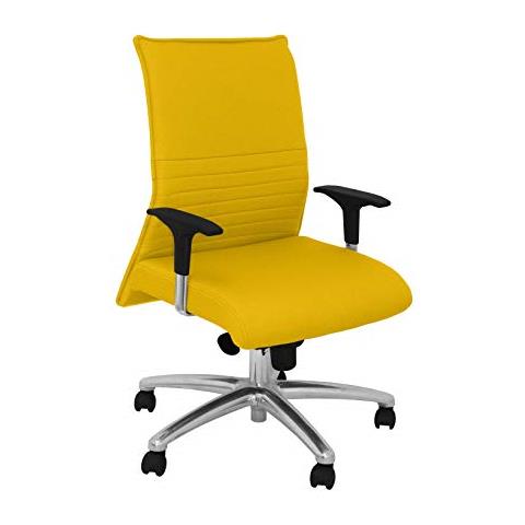 Sillon Confidente Pyc Albacete Ergonomico Sincro Bali Giallo - Foto 1