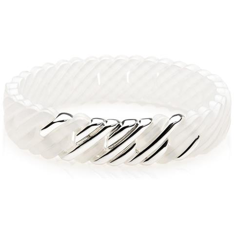Gioielleria 15-100-508. Bracciale, Colore Bianco Argento. Donna. - In ordine - Foto 6