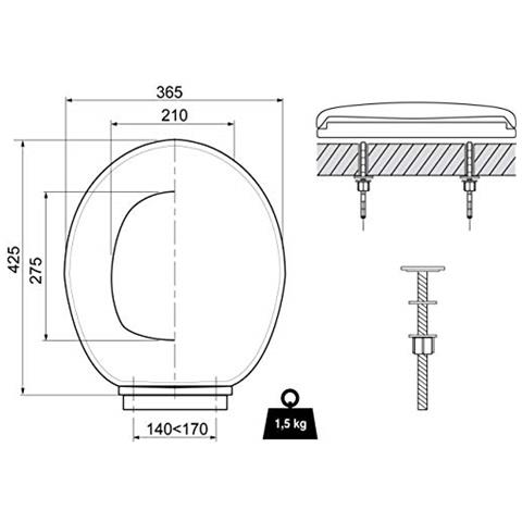 20718747 - Sedile Copri Water, Serie Casual Line, Con Chiusura Ammortizzata - Foto 2
