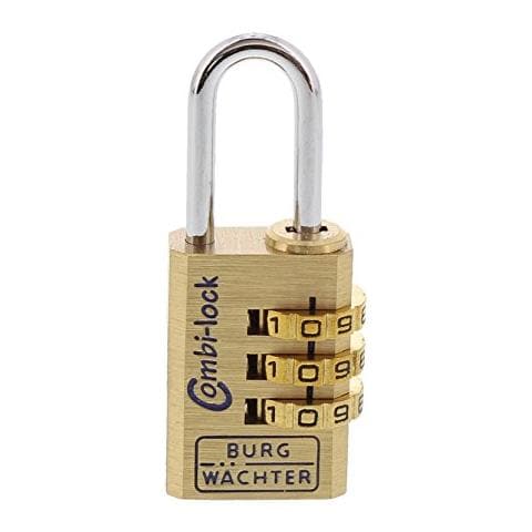 Combi 80 20 M Sb Lucchetto A Combinazione Regolabile, Ottone, Spessore 3,2 Millimetri Bar - Foto 1