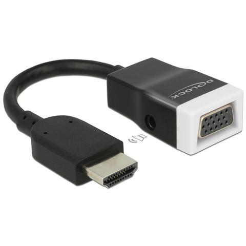 65587 HDMI-A VGA, 3.5mm Nero, Bianco cavo di interfaccia e adattatore - Foto 2