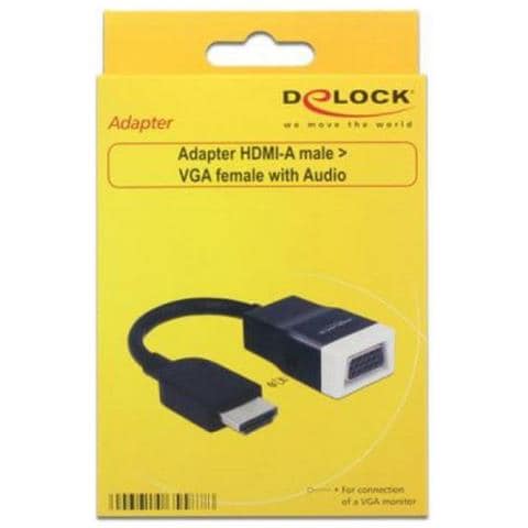 65587 HDMI-A VGA, 3.5mm Nero, Bianco cavo di interfaccia e adattatore - Foto 4