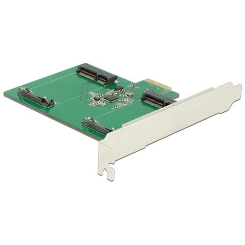 89479, PCIe, mSATA, Asmedia ASM1061, Windows 10 Education, Windows 10 Enterprise, Windows 10 Enterprise x64, Windows 10 Home, Windows 10, Verde, Grigio, Scatola - Foto 1