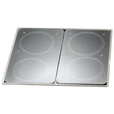 Piastre Protettive Per Fornelli In Vetro, Tagliere Universale - 2 Pezzi Completi, - Foto 1