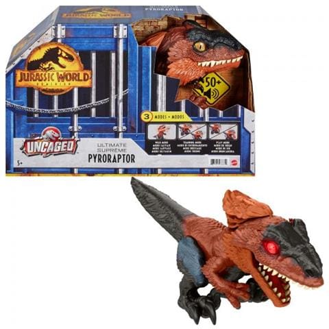 Jurassic World - Fire Dino Ultimate - Figurine D'azione - 4 Anni E + - Foto 2