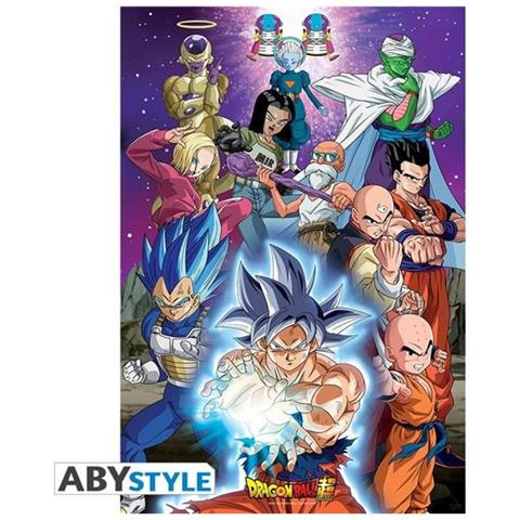 Poster Dragonball Super - Universe 7 - 91,5 X 61 Cm - Foto 1