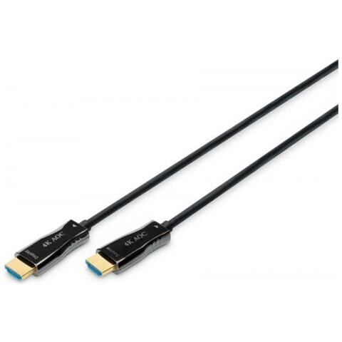 Assmann Electronic Ak-330125-100-s Cavo Hdmi 10 M Hdmi Tipo A (standard) Nero - Foto 1