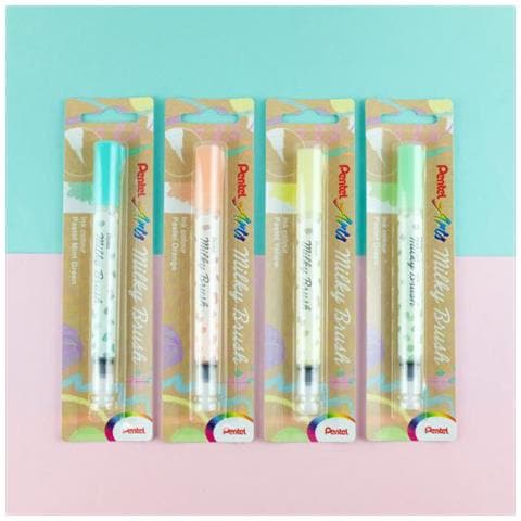 Milky Evidenziatore 1 Pz Punta Del Pennello Bianco - Foto 3