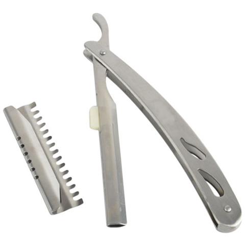 Rasoio Da Barbiere Per Rasatura 10 Lame Coltello Cinese - Foto 2