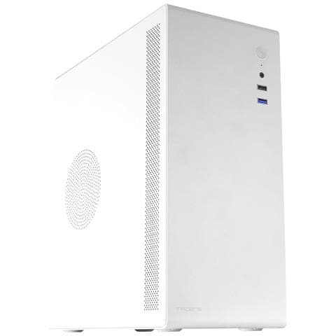 Case PC Novax Micro-ATX Ultra-compatto, Mini-Tower Box, 1 porta USB 2.0,Colore Bianco - Foto 1