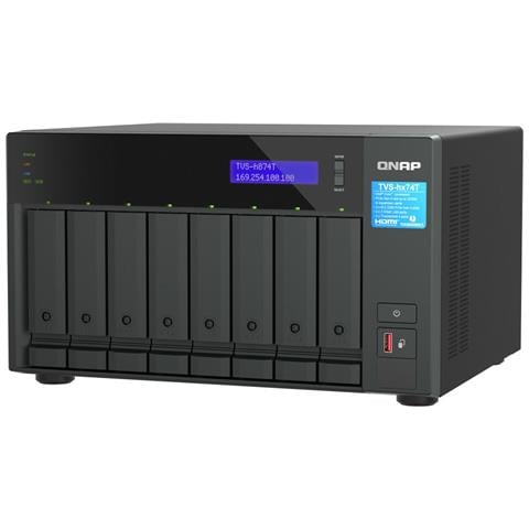 Tvs-h874t-i7-32g Server Nas E Di Archiviazione Tower Intel® Core™ I7 32 Gb Ddr4 0 Tb   Qts Nero - Foto 1
