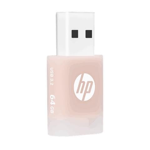 HP HPFD768K-64, 64 GB, USB tipo A, 3.2 Gen 1 (3.1 Gen 1), 70 MB/s, Cuffia, Beige, Rosa - Foto 2