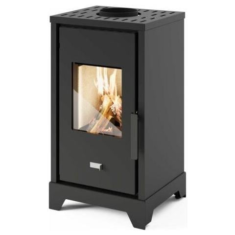 Stufa A Legna Lela Nero - Foto 1