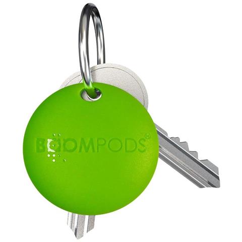 Portachiavi Airtag Boomtag Modello Compatibile Apple Find My Ipx5, Verde - Foto 1