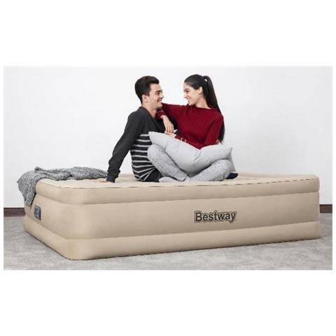 Materasso Airbed Gonfiabile Matrimoniale Fortech Con Pompa Incorporata 69050 - Foto 2