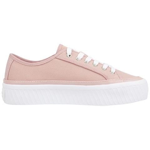 Platform Vulcanized Sneaker Sneakers Sintetico Scarpe Donna Rosa Eu 40, Fw0fw07156 Tqs - Foto 3