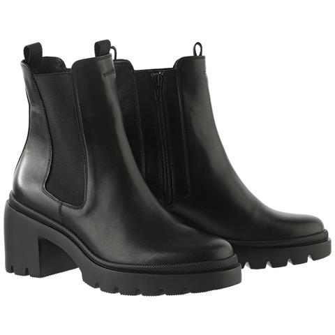 Thea Booties Stivaletti Pelle Scarpe Donna Nero Eu 41.5, 8-105513 0100 - Foto 1