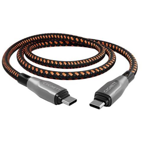 Cavo Armoured Pro 240w Da Usb-c A Usb-c In Kevlar Da 1 M, Nero - Foto 1