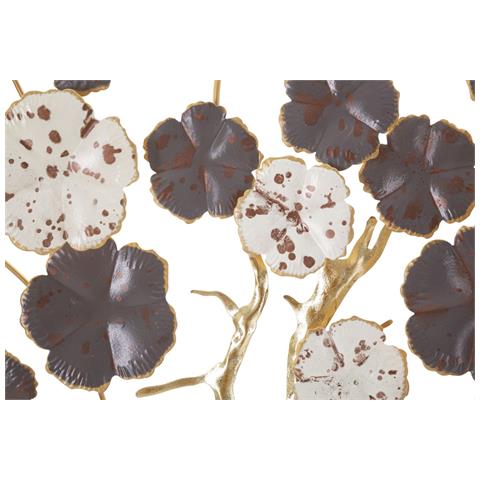 Decorazione In Metallo 3d Albero 6 - Multicolore - Metallo - 73,7x5x80 Cm - Foto 2