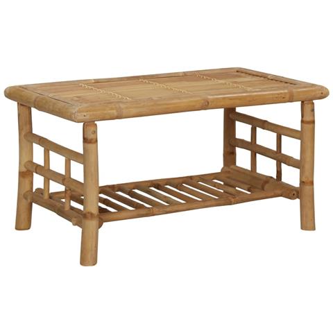 Lusso Casadino -  Set Divani Da Giardino 4 Pz Con Cuscini In Bambù - Foto 8