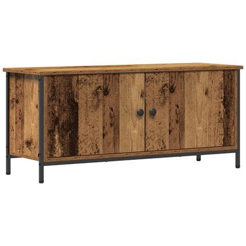 Mobile TV in Legno Riciclato Legno Riciclato Truciolare - Foto 1