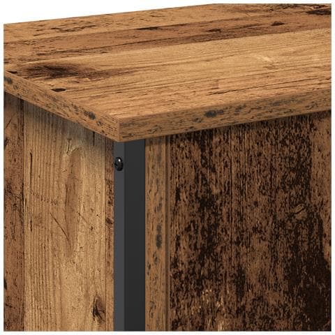 Mobile TV in Legno Riciclato Legno Riciclato Truciolare - Foto 9