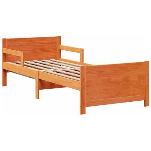 Letto Estensibile per Bambini Cera marrone 80 x 130 / 165 / 200 cm - Foto 1