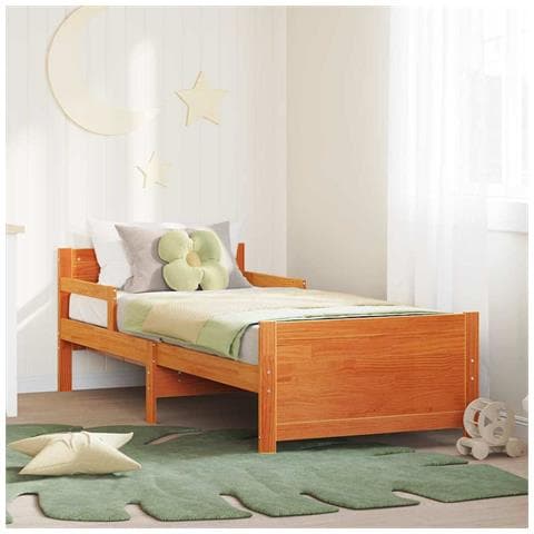 Letto Estensibile per Bambini Cera marrone 80 x 130 / 165 / 200 cm - Foto 2