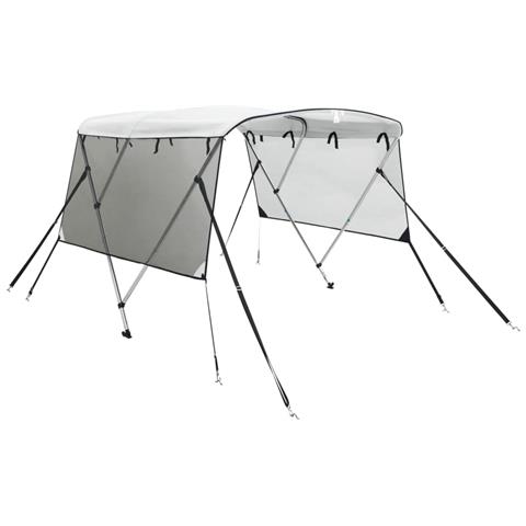 Bimini di Prua Pareti Laterali Rete 3 Archi 183x(170-182)x137cm - Foto 1