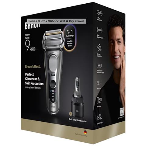 Rasoio Series 9 Pro+ 9655cc Colore Grigio - Foto 3