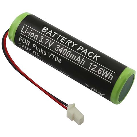 Batteria Per Termometro Visivo A Infrarossi Fluke Vt04 Li-ion 3.7v 3400mah - Foto 1