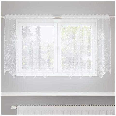 Tende con tende Bianco 150 x 80 cm Poliestere - Foto 2