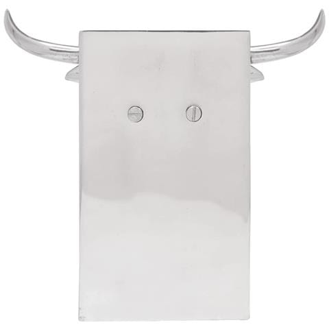 Fermalibri 2 pcs Argento 21.5 x 15.5 x 20 cm Alluminio - Foto 2