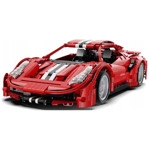 Mega Set mattoni da costruzione 1126 Pezzi Auto Sportiva RED DEVILS - Foto 2