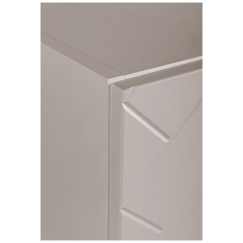 | Mobili da bagno | Beige opaco | L /H /D ca. 35/136/27 cm | Mobili da bagno, mobile da bagno, armadio alto da bagno | 1 anta Softclose - Foto 2